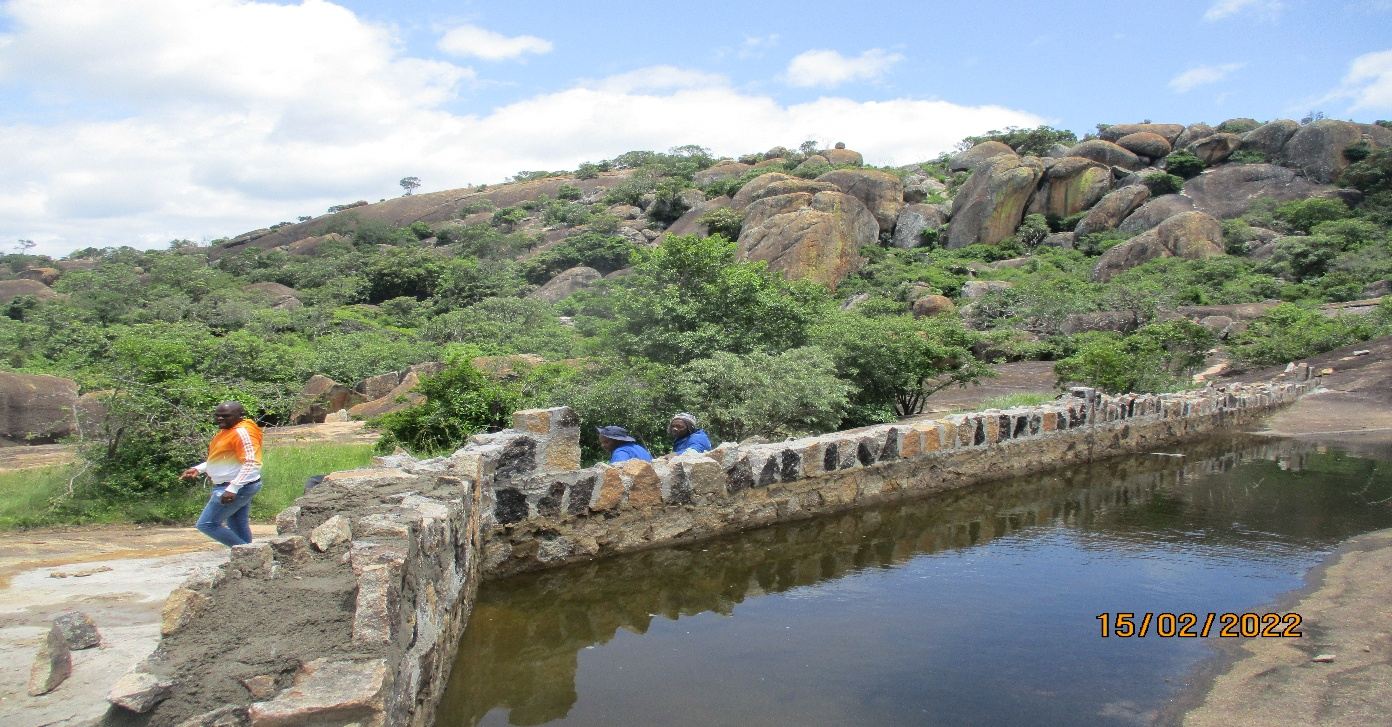 Rock Water Harvesting